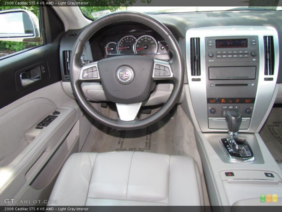 Light Gray Interior Dashboard for the 2008 Cadillac STS 4 V6 AWD #50446700
