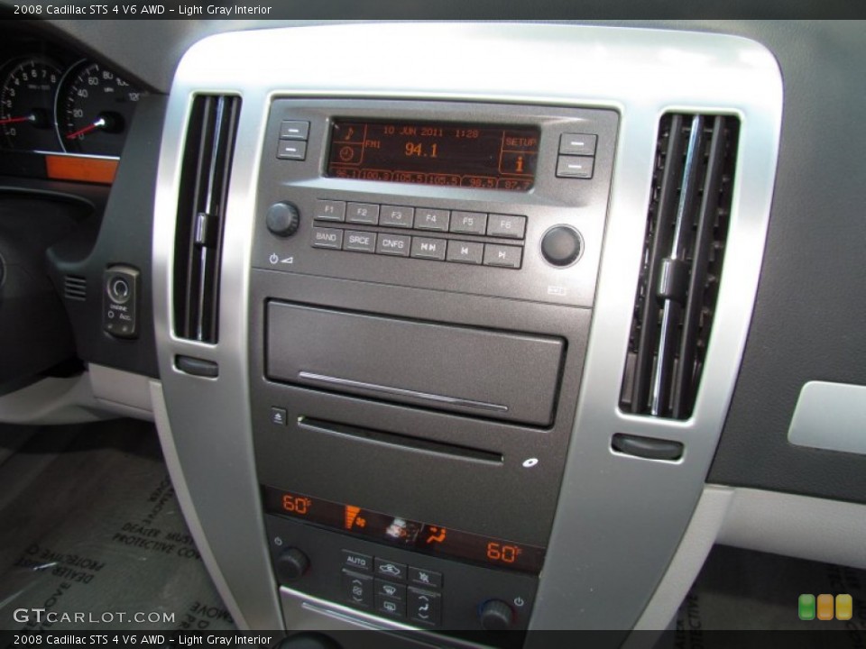 Light Gray Interior Controls for the 2008 Cadillac STS 4 V6 AWD #50446715