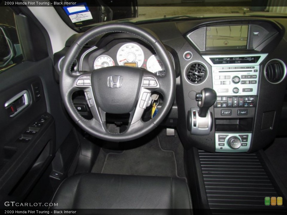 Black Interior Dashboard for the 2009 Honda Pilot Touring #50447311
