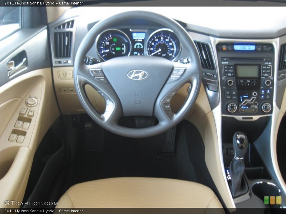 Camel Interior Dashboard for the 2011 Hyundai Sonata Hybrid #50447690