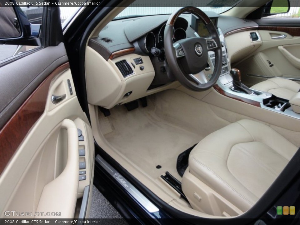 Cashmere/Cocoa Interior Photo for the 2008 Cadillac CTS Sedan #50447717