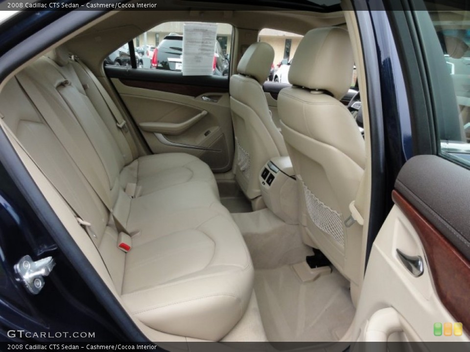 Cashmere/Cocoa Interior Photo for the 2008 Cadillac CTS Sedan #50447861