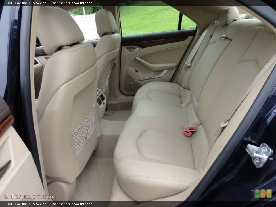Cashmere/Cocoa Interior Photo for the 2008 Cadillac CTS Sedan #50447891