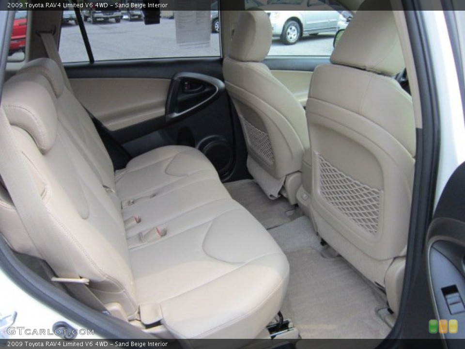 Sand Beige Interior Photo for the 2009 Toyota RAV4 Limited V6 4WD #50448320