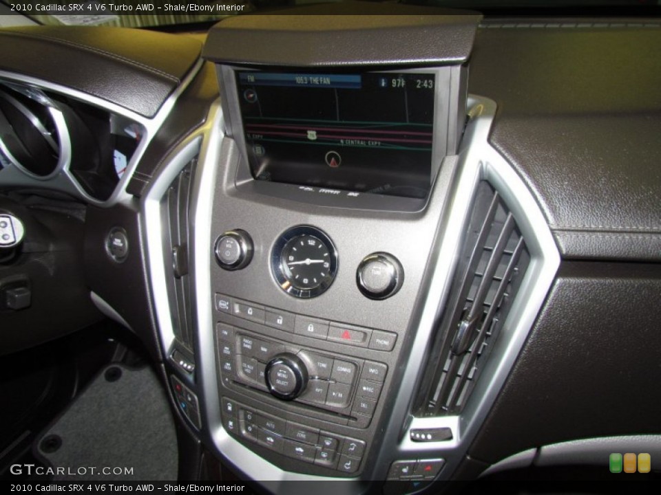 Shale/Ebony Interior Controls for the 2010 Cadillac SRX 4 V6 Turbo AWD #50448347
