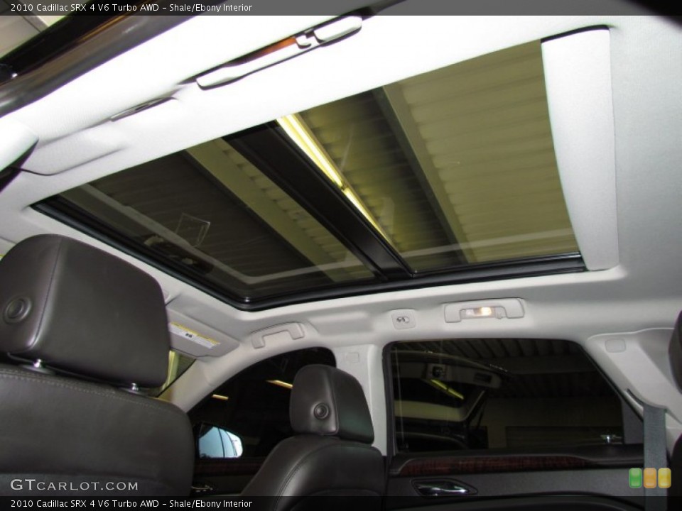 Shale/Ebony Interior Sunroof for the 2010 Cadillac SRX 4 V6 Turbo AWD #50448377