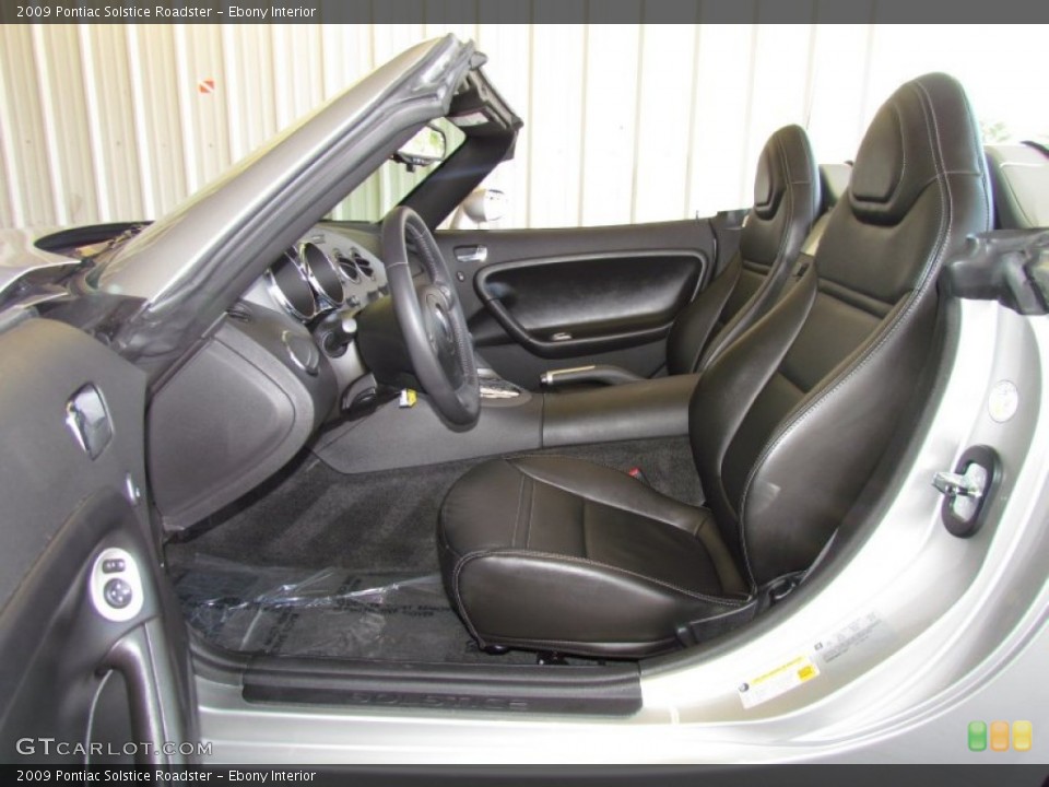 Ebony Interior Photo for the 2009 Pontiac Solstice Roadster #50448878