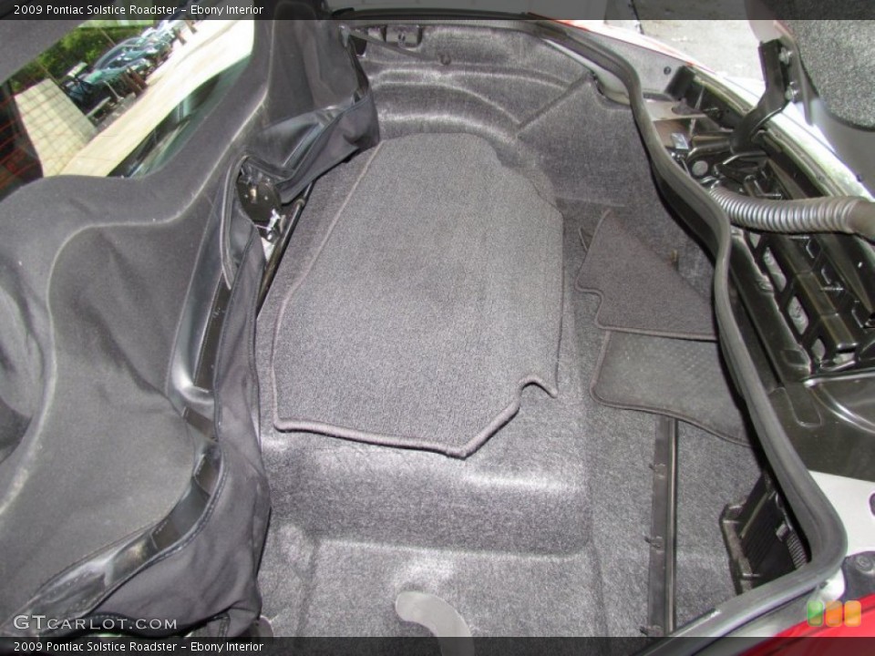 Ebony Interior Trunk for the 2009 Pontiac Solstice Roadster #50449025