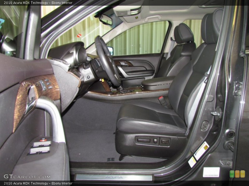 Ebony Interior Photo for the 2010 Acura MDX Technology #50449181