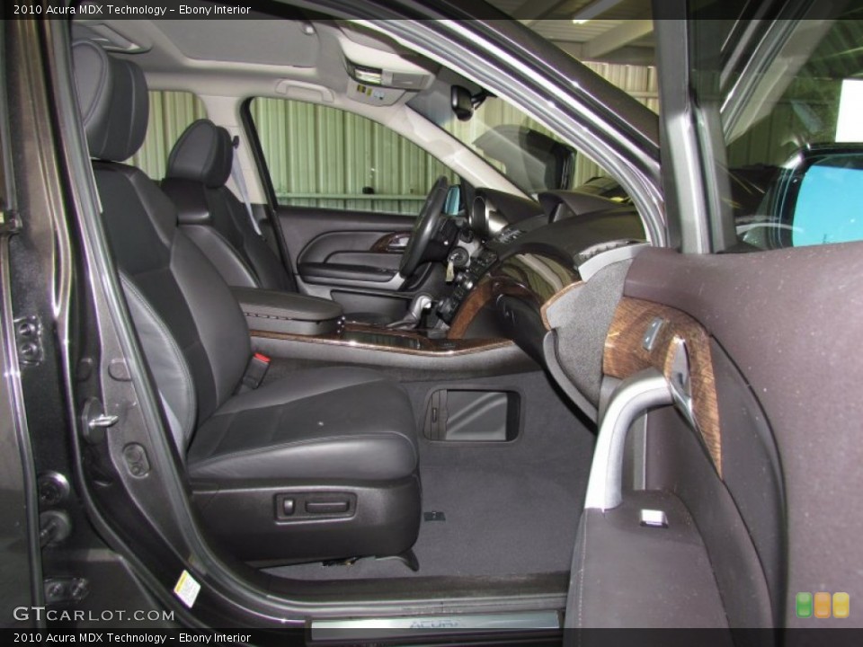 Ebony Interior Photo for the 2010 Acura MDX Technology #50449196