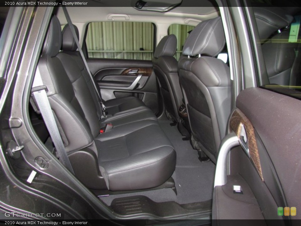 Ebony Interior Photo for the 2010 Acura MDX Technology #50449214