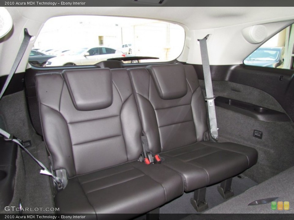 Ebony Interior Photo for the 2010 Acura MDX Technology #50449226