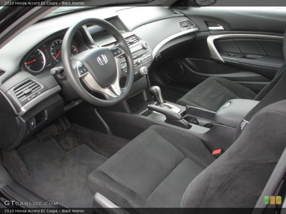 Black Interior Photo for the 2010 Honda Accord EX Coupe #50450228
