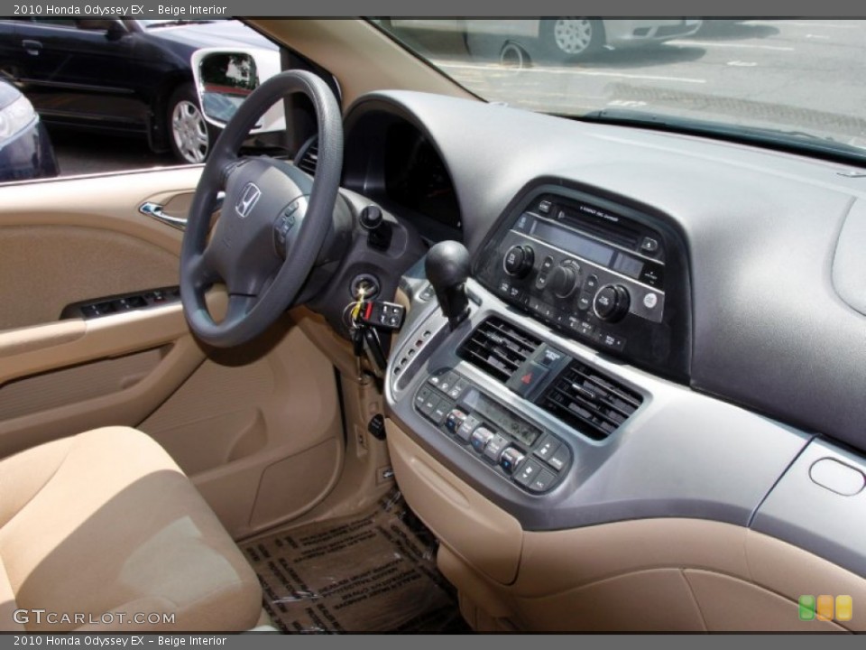 Beige Interior Controls for the 2010 Honda Odyssey EX #50450780