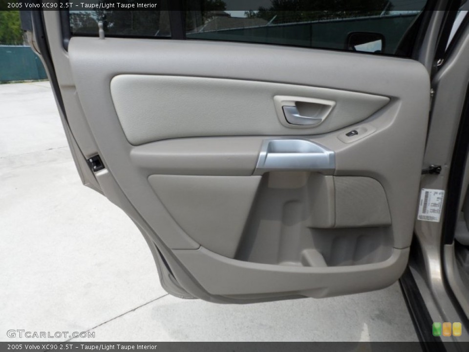 Taupe/Light Taupe Interior Door Panel for the 2005 Volvo XC90 2.5T #50450783