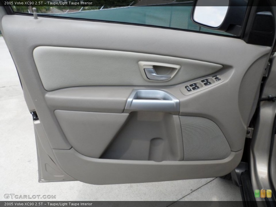 Taupe/Light Taupe Interior Door Panel for the 2005 Volvo XC90 2.5T #50450813
