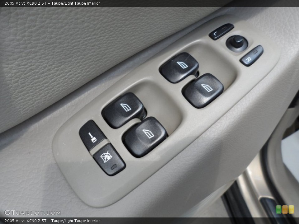 Taupe/Light Taupe Interior Controls for the 2005 Volvo XC90 2.5T #50450828