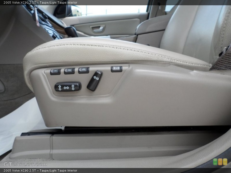 Taupe/Light Taupe Interior Controls for the 2005 Volvo XC90 2.5T #50450861