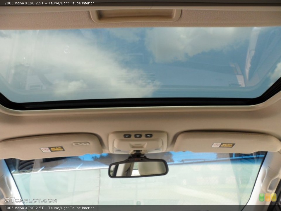 Taupe/Light Taupe Interior Sunroof for the 2005 Volvo XC90 2.5T #50450872