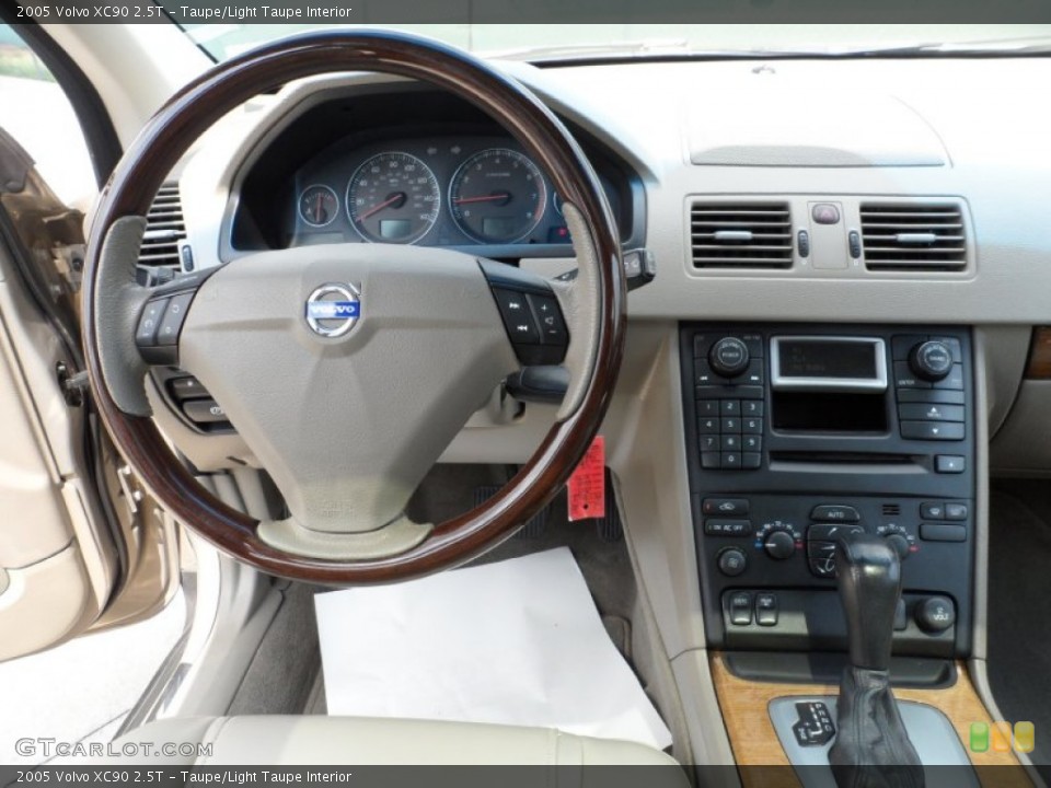 Taupe/Light Taupe Interior Dashboard for the 2005 Volvo XC90 2.5T #50450885