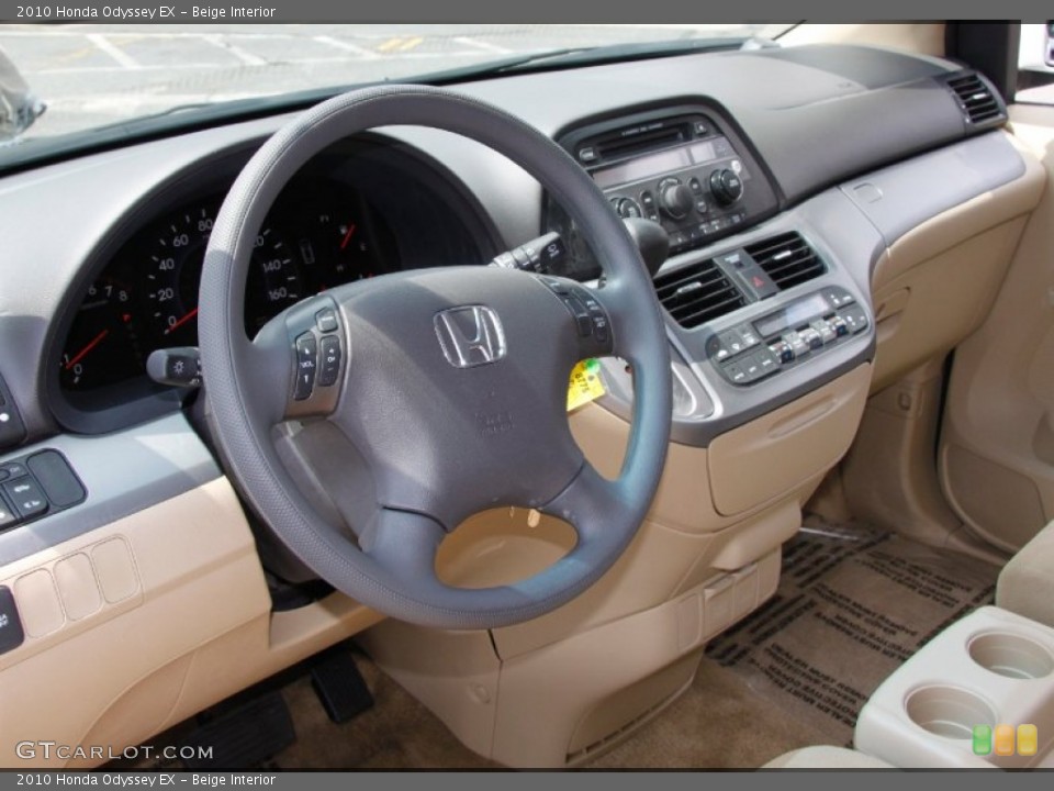 Beige Interior Dashboard for the 2010 Honda Odyssey EX #50450888