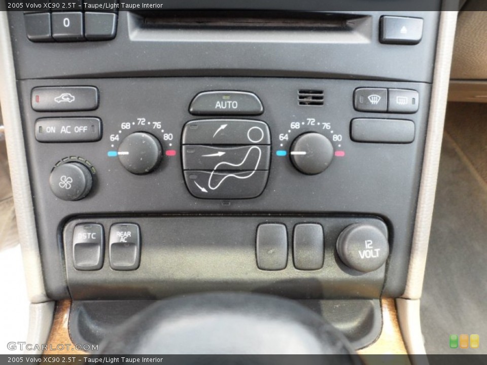 Taupe/Light Taupe Interior Controls for the 2005 Volvo XC90 2.5T #50450954
