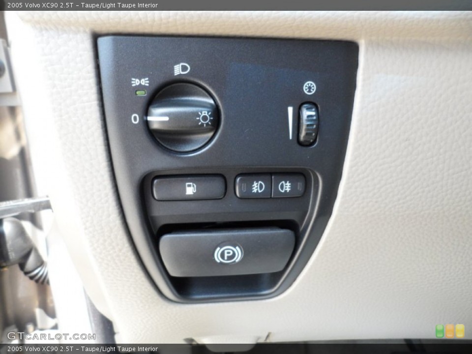 Taupe/Light Taupe Interior Controls for the 2005 Volvo XC90 2.5T #50451037