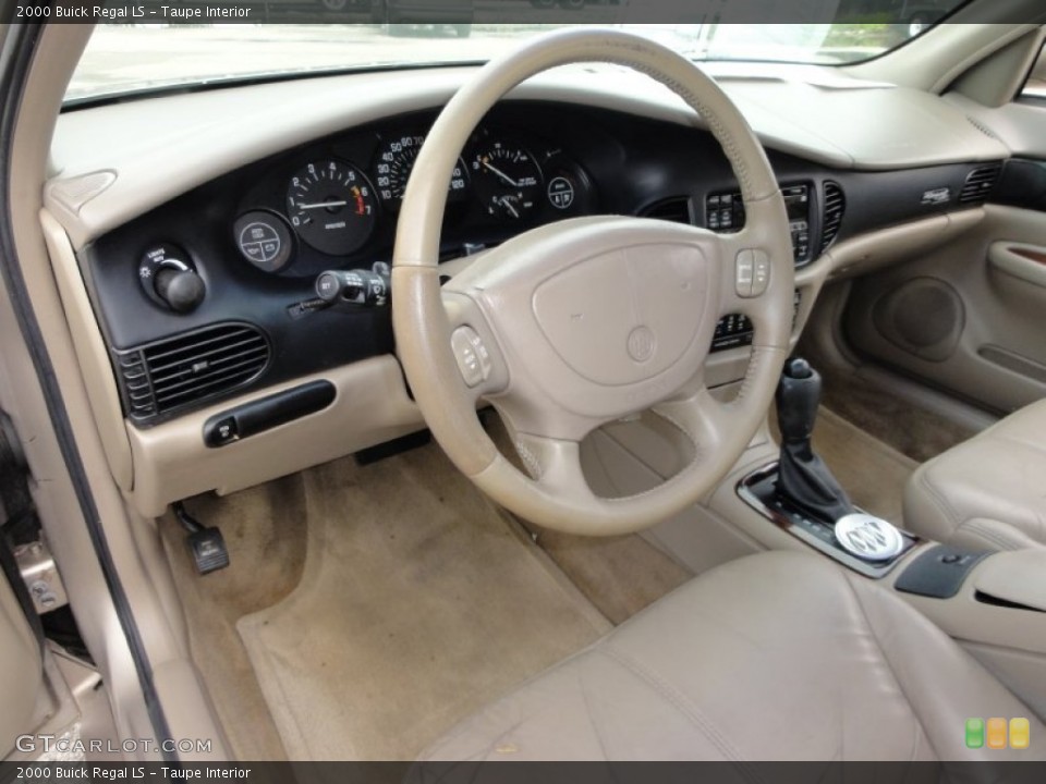 Taupe Interior Dashboard for the 2000 Buick Regal LS #50451701