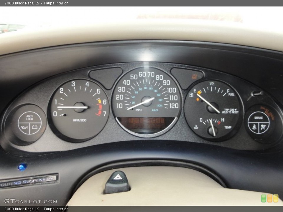 Taupe Interior Gauges for the 2000 Buick Regal LS #50452275