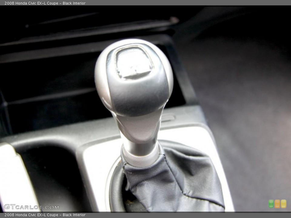 Black Interior Transmission for the 2008 Honda Civic EX-L Coupe #50452508