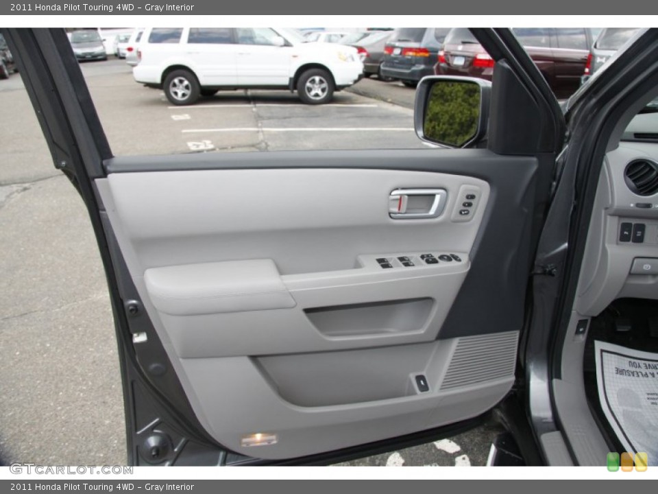 Gray Interior Door Panel for the 2011 Honda Pilot Touring 4WD #50453177