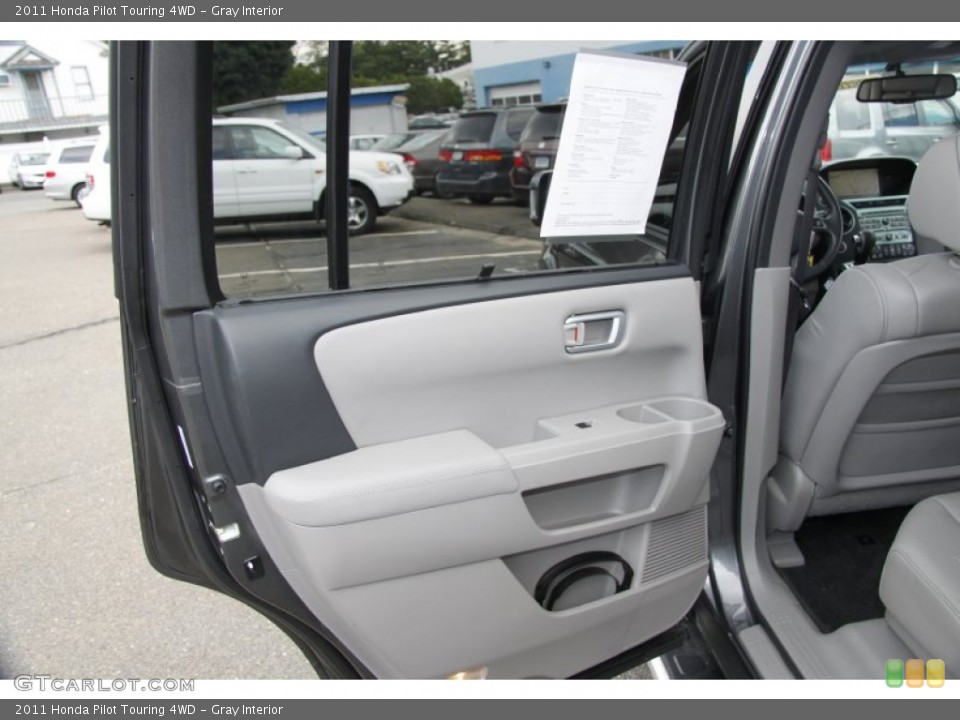 Gray Interior Door Panel for the 2011 Honda Pilot Touring 4WD #50453192