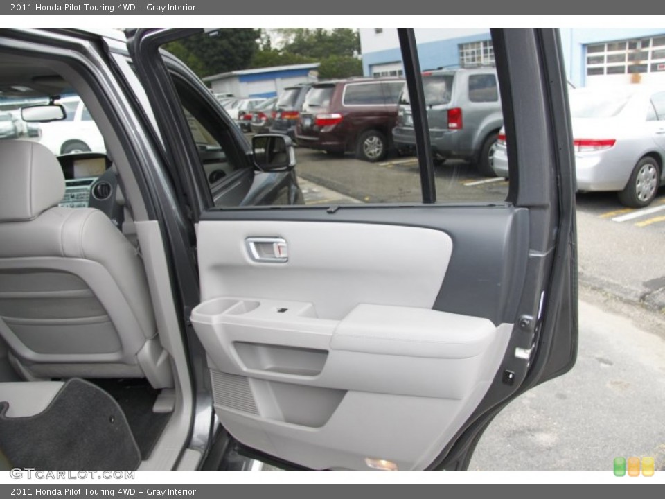 Gray Interior Door Panel for the 2011 Honda Pilot Touring 4WD #50453225