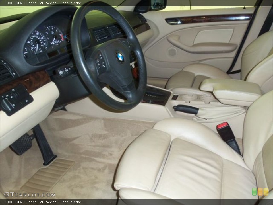 Sand Interior Photo for the 2000 BMW 3 Series 328i Sedan #50453228