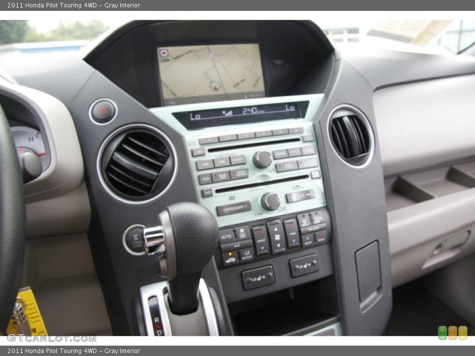 Gray Interior Controls for the 2011 Honda Pilot Touring 4WD #50453330