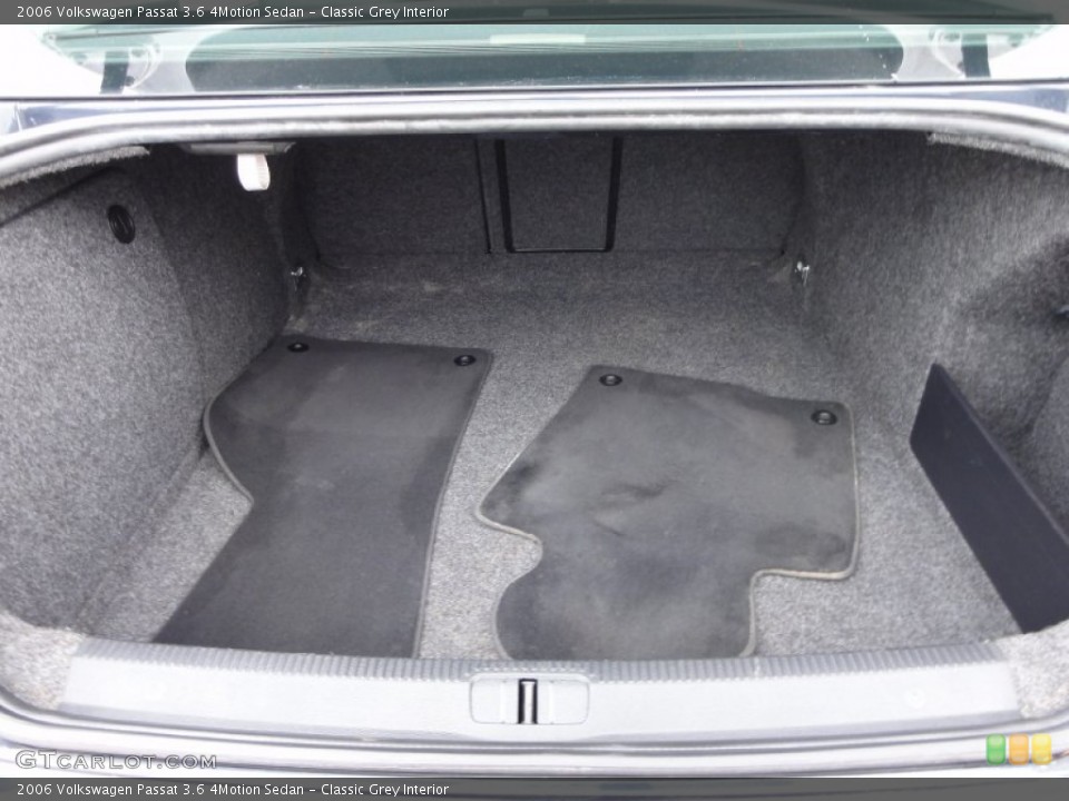Classic Grey Interior Trunk for the 2006 Volkswagen Passat 3.6 4Motion Sedan #50453672