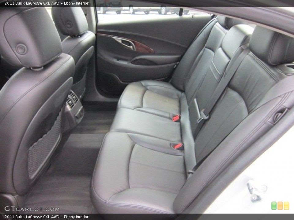 Ebony Interior Photo for the 2011 Buick LaCrosse CXL AWD #50453765