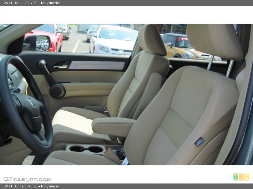 Ivory Interior Photo for the 2011 Honda CR-V SE #50454260