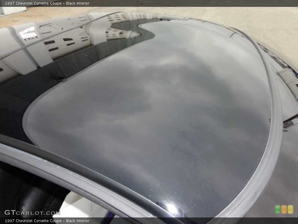 Black Interior Sunroof for the 1997 Chevrolet Corvette Coupe #50455169