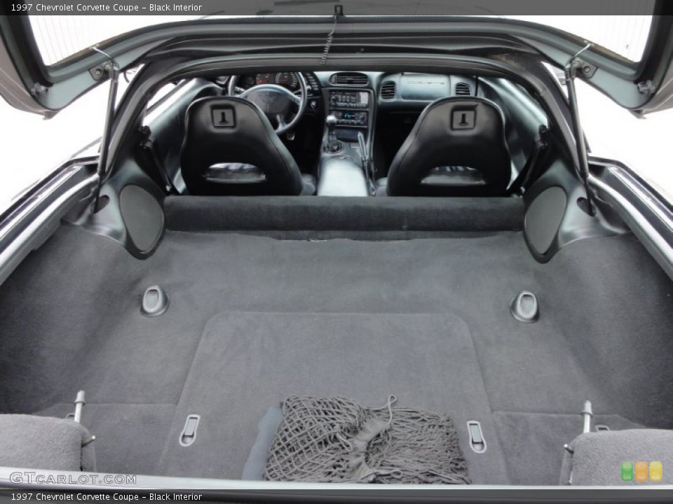 Black Interior Trunk for the 1997 Chevrolet Corvette Coupe #50455199