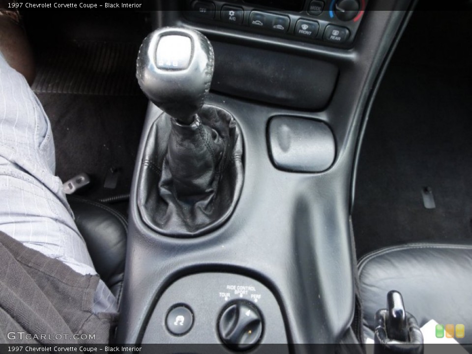 Black Interior Transmission for the 1997 Chevrolet Corvette Coupe #50455415