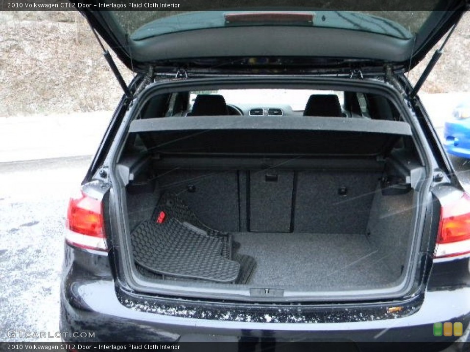 Interlagos Plaid Cloth Interior Trunk for the 2010 Volkswagen GTI 2 Door #50455691