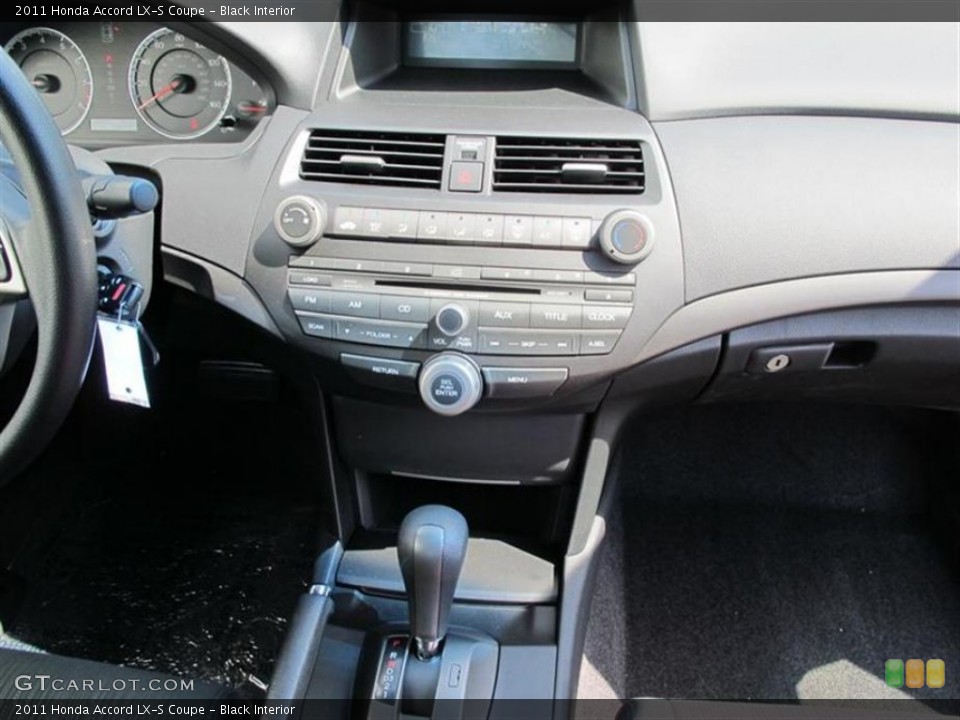 Black Interior Dashboard for the 2011 Honda Accord LX-S Coupe #50455715
