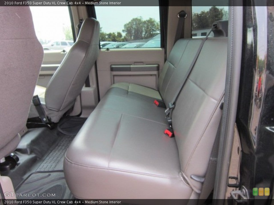 Medium Stone Interior Photo for the 2010 Ford F350 Super Duty XL Crew Cab 4x4 #50455859