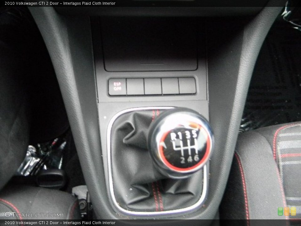 Interlagos Plaid Cloth Interior Transmission for the 2010 Volkswagen GTI 2 Door #50455898