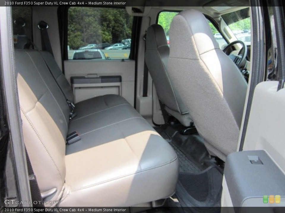 Medium Stone Interior Photo for the 2010 Ford F350 Super Duty XL Crew Cab 4x4 #50455901