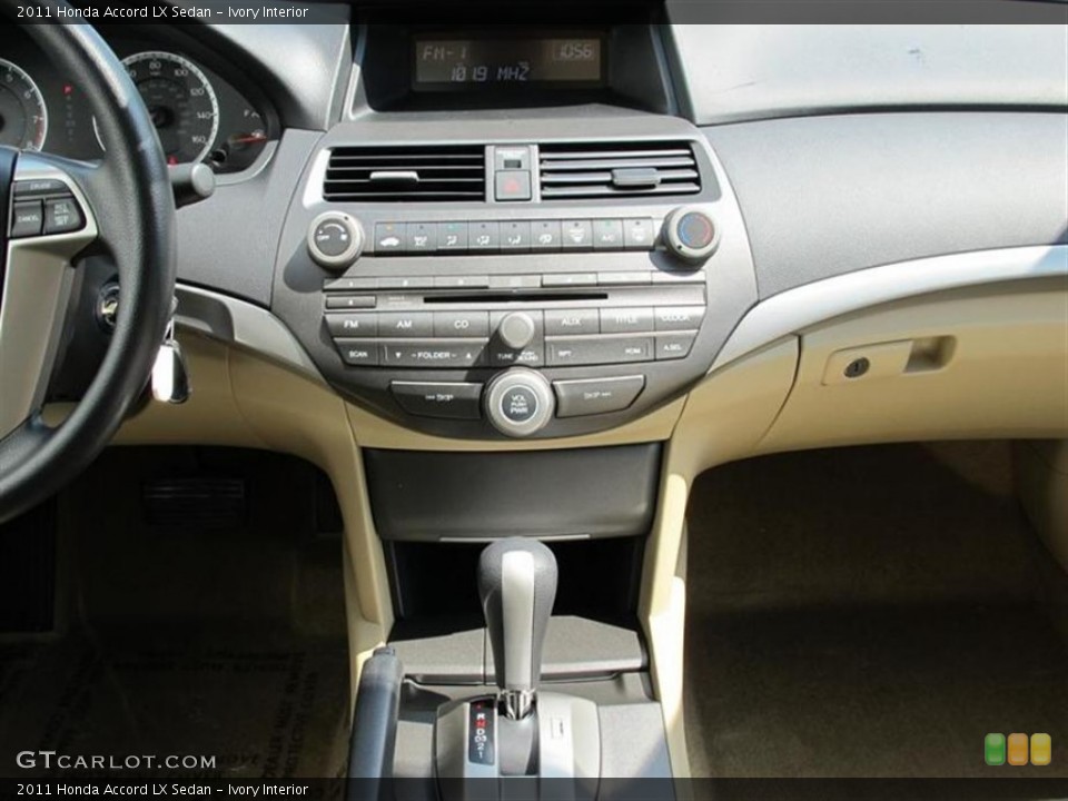 Ivory Interior Controls for the 2011 Honda Accord LX Sedan #50456012
