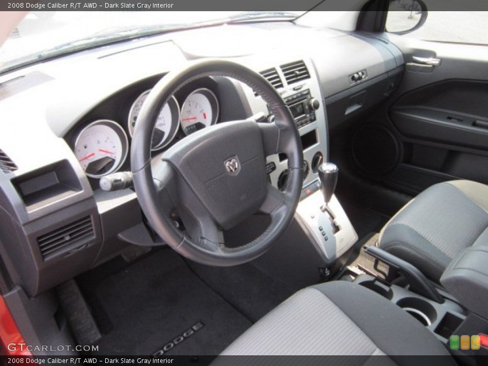 Dark Slate Gray Interior Prime Interior for the 2008 Dodge Caliber R/T AWD #50456126