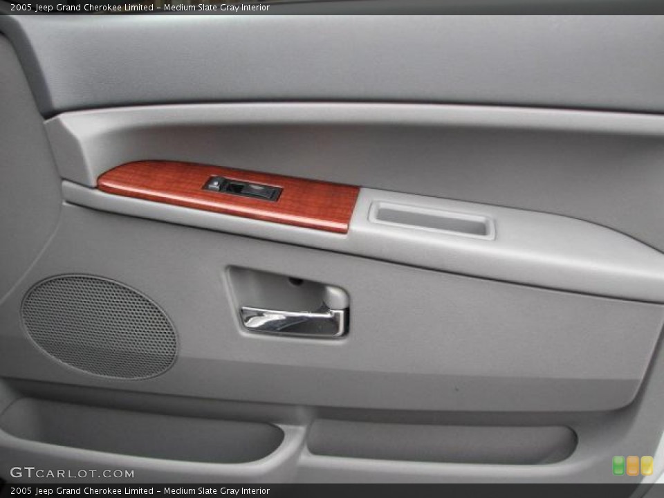 Medium Slate Gray Interior Door Panel for the 2005 Jeep Grand Cherokee Limited #50458265