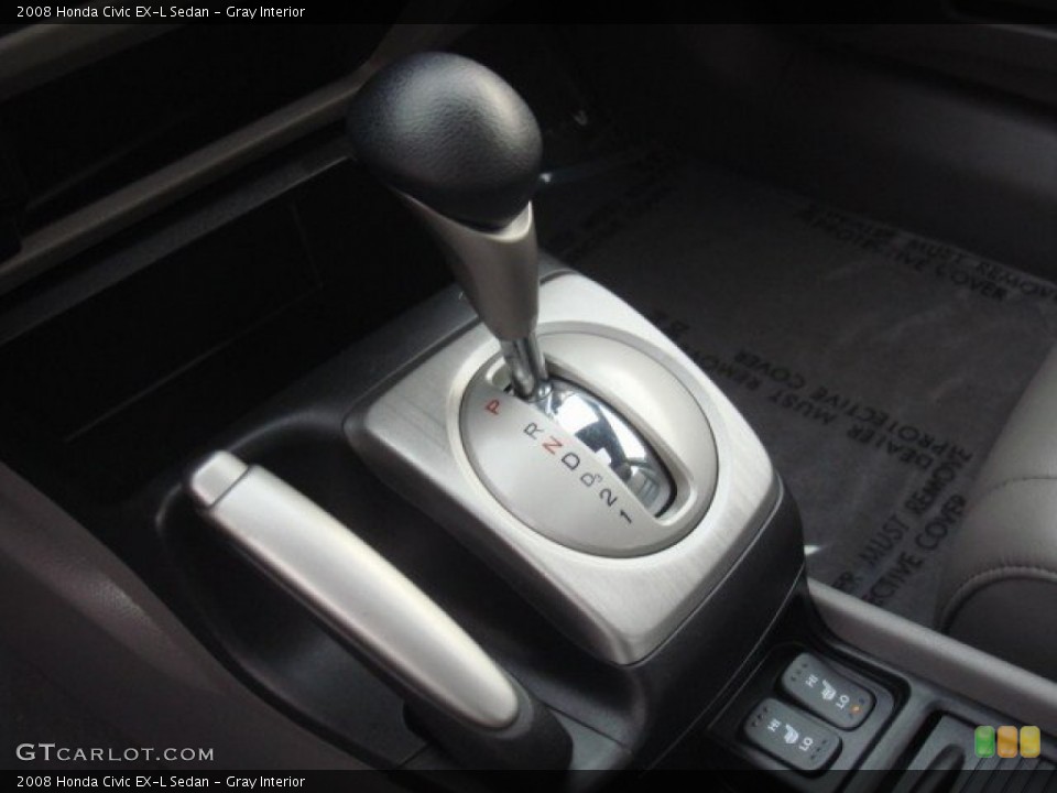 Gray Interior Transmission for the 2008 Honda Civic EX-L Sedan #50458529
